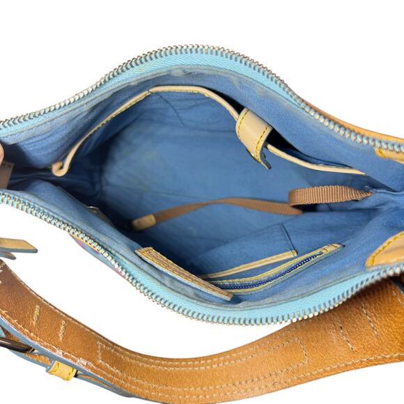 Dooney & Bourke Limited Edition Blue Cupcake Lucy Bucket Bag Whimsy Coquette - Picture 5 of 5